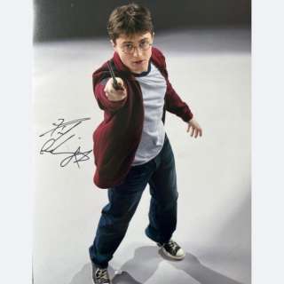 Harry Potter - Signed by Daniel Radcliffe (Harry) | Catawiki