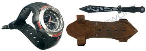 Lot 203 - Teyla‘s Watch, Knife and Sheath