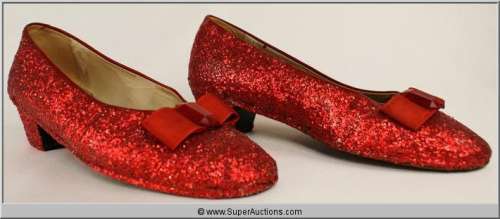 Ruby Red Slippers {Judy Garland} | Super Auctions