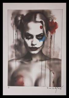 Harley Quinn - watercolor edition by Emma Wildfang - Large size | Catawiki