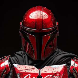 Artxlife - The Mandalorian Red Cola [XXL] | Catawiki