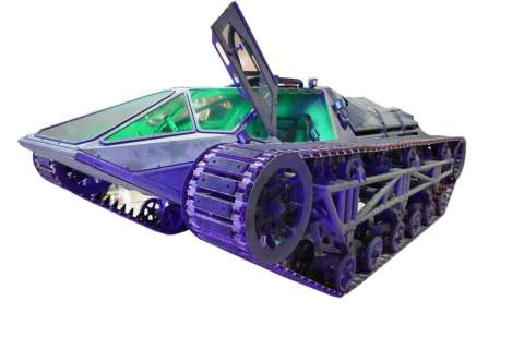 The Fate of the Furious Screen Used Ripsaw Tank | GWS Auctions