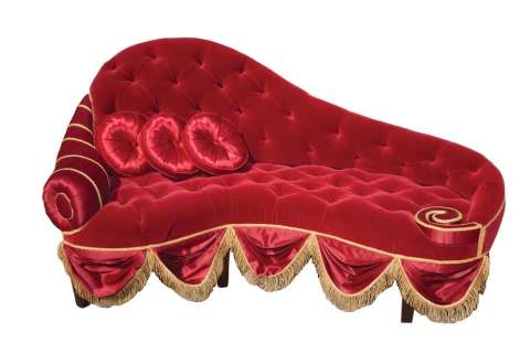 Lot 224 - Pair of divans from Little Women (1949 version)