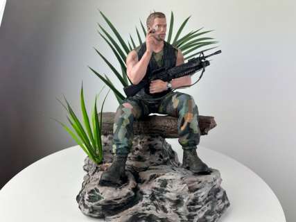 Miniature figure - Predator - The Dutch - Resin | Catawiki