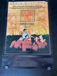 Affiche originale - Peter Weir - Le Cercle des Poètes Disparus - 1980s