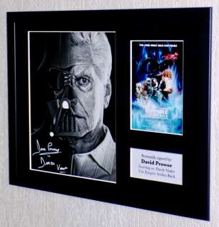Star Wars - David Prowse (RIP) (Darth Vader) Premium Framed, signed + Certificate of Authenticity | Catawiki