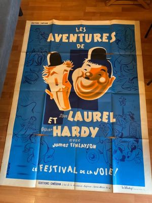 Partial: R. SEGUIN - Laurel and Hardy - Les Aventures de Laurel et Hardy | Catawiki