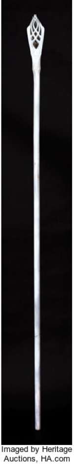 Ian McKellan "Gandalf the White" screen-used hero Wizard’s Staff from The Lord of the Rings trilogy. ... | Profiles in History