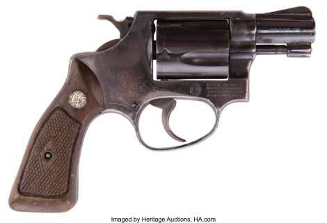 Ray Liotta "Henry Hill" Goodfellas and Tom Beringer "Det. Keegan" Someone to Watch Over Me Smith & Wesson .38 SPL revolver.</...