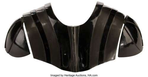 David Prowse "Darth Vader" screen used signature shoulder armor from Star Wars: Episode V - The Empire Strikes Back.... | Profiles in History