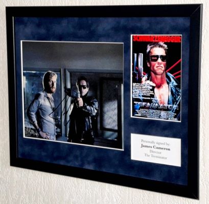 Terminator - James Cameron (Director) Premium Framed, signed + Certificate of Authenticity | Catawiki