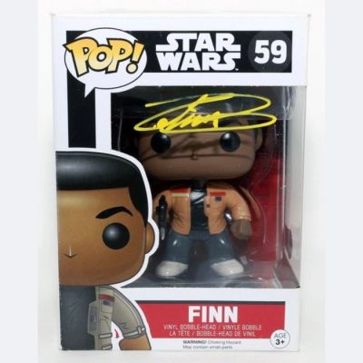 Star Wars Episode VII: The Force Awakens - Signed by John Boyega (Finn) | Catawiki