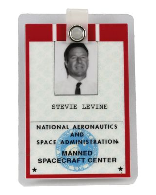 "Apollo 13" Stevie Levine’s NASA Identification Badge | Planet Hollywood Vault