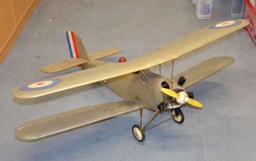 A prop handbuilt British biplane made for the BBC TV series Wings (1977/78) that appears in the… | Ewbank’s