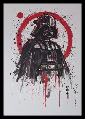 Darth Vader - Series " Tokyo Pop Icons " by Emma Wildfang - Large size | Catawiki