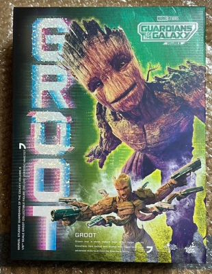 Hot Toys - Action figure Hot Toys Movie Masterpiece MMS707 Groot Deluxe Version 1/6 Guardians of the Galaxy Vol. 3 | Catawiki