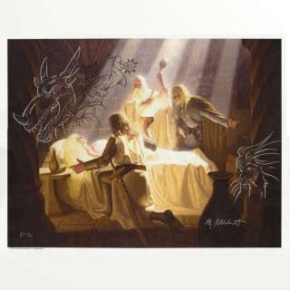 LORD OF THE RINGS FRANCHISE (1937-PRESENT), THE - Lot 483 - Greg Hildebrandt-Signed Brothers Hildebrandt "The Healing of Eowyn" Giclee with Two Character Remarques
