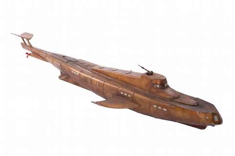 Nautilus miniature filming sub from The Return of Captain Nemo. | Profiles in History