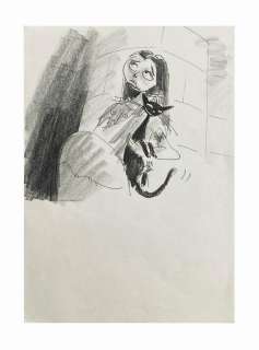 Sally Nightmare Before Christmas Storyboard. | Van Eaton Galleries