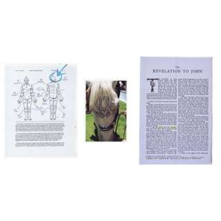 DEXTER (2006-2013) - Lot 733 - Set of MMPD‘s Doomsday Killer (Colin Hanks) Evidence