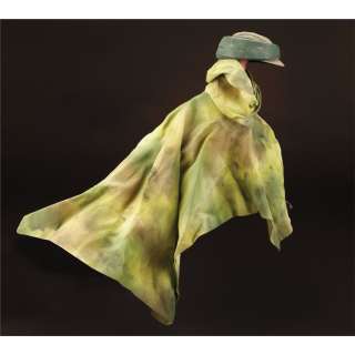 Lot 1102 - Leia’s puppet poncho and helmet from Star Wars: Episode VI – Return of the Jedi