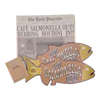 A Series of Unfortunate Events (Tv Series) | The Daily Punctilio Newspaper and Cafe Salmonella Accessories | Propstore