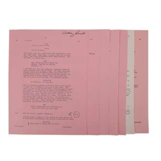 Star Wars: a New Hope (1977) | Anthony Daniels Collection: Loose Hand-annotated Script Pages Featuring the Mos Eisley and Cantina Scenes | Propstore