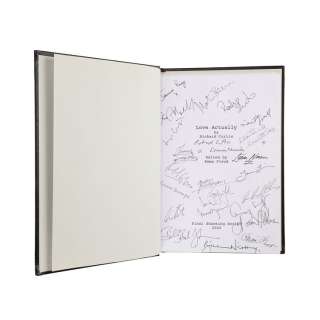 LOVE ACTUALLY (2003) - Lot 1372 - Leather Bound Cast-Autographed Script