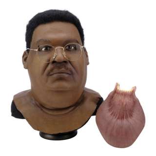THE NUTTY PROFESSOR (1996) - Lot 1446 - Sherman Klump‘s (Eddie Murphy) Mask, Teeth with Fat Lip and Replica Glasses