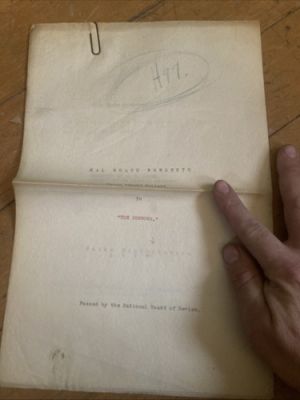 1921 Hal Roach Script The Bowwow With Harry Snub Pollard Silent Movie Film Rare! | eBay US (Buy It Now)