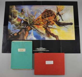 Flash Gordon (1980) a final script dated July 1979, with annotations, owned by Chris Kelly who was… | Ewbank’s