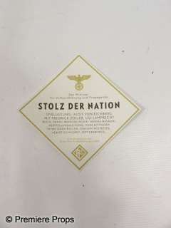 Inglorious Basterds Film Reel Label | Premiere Props