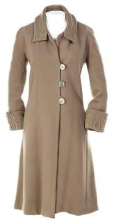 Lot 1100 - Kelly Macdonald "Margaret Schroeder" gray overcoat from Boardwalk Empire.