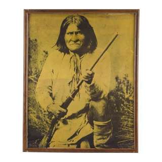 CHEERS (T.V. SERIES 1982-1993) - Lot #687 : Nicholas Colasanto‘s Framed Geronimo Print