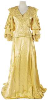 Jeannette MacDonald "Marsha Mornay" pale yellow period gown designed by Adrian from Maytime. | Profiles in History