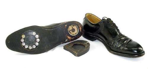 Lot 2112 - Don Adam‘s "Get Smart" shoes