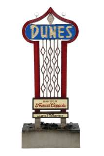 "One From the Heart" Dunes Hotel Screen-Used Prop Sign. | Van Eaton Galleries