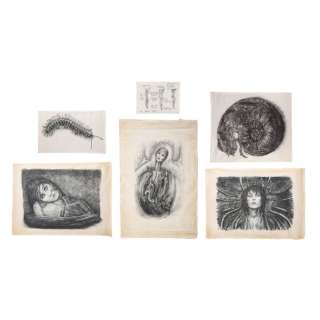 ALIEN: COVENANT (2017) - Lot #870 : David‘s (Michael Fassbender) Cave Drawings