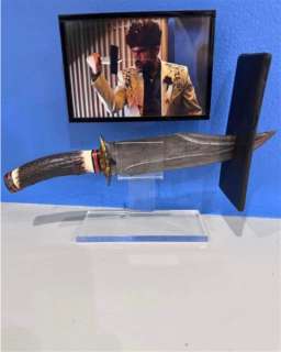 Lot #52H - Bullet Train (2022) – The Wolf (Bad Bunny) Knife and Ladybug’s (Brad Pitt) Cellphone Insert