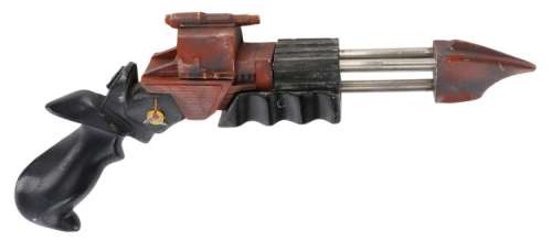 Lot 1275 - Star Trek VI: The Undiscovered Countrypump-action beak-nosed "Klingon" Disruptor prop weapon.