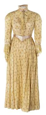 Lot 518 - Billie Burke "Mrs. Cordelia Fosgate" floral dress designed by Marjorie Best from Sergeant Rutledge.