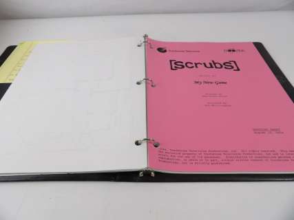 Original Scrubs Tv Series Script with Set Notes | Eagles Corps International LLC