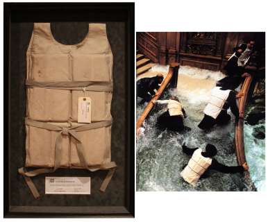 Life Vest Worn Onscreen in the 1997 Epic ’’Titanic’’ | Nate Sanders