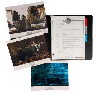 YOUNG SHERLOCK HOLMES (1985) - Lot #441: Special Effects Storyboard Binder