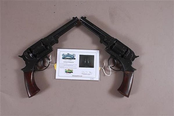 "ABRAHAM LINCOLN VAMPIRE HUNTER" - (2) 44 REVOLVER PROPS | Apple Tree Auction Center