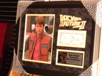 "Back to the Future II" Biff Buck Display | Piece of the Past