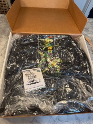ONE-OF-A-KIND: Kevin Eastman PERSONAL TMNT Movie Crew Jacket SIGNED AUTHENTIC