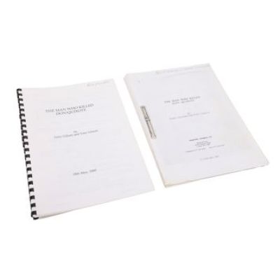 The Man Who Killed Don Quixote | Nick Gillard’s Pair of Scripts | Propstore (Buy Now)