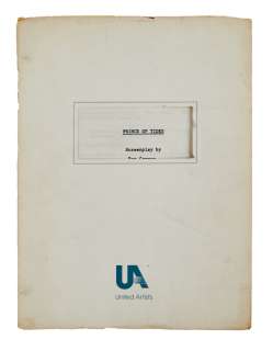 Lot 250 - BARBRA STREISAND: "THE PRINCE OF TIDES" SCRIPT