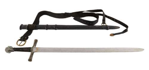 Lot 583 - FIRST KNIGHT: PROP SWORD (WITH DVD)